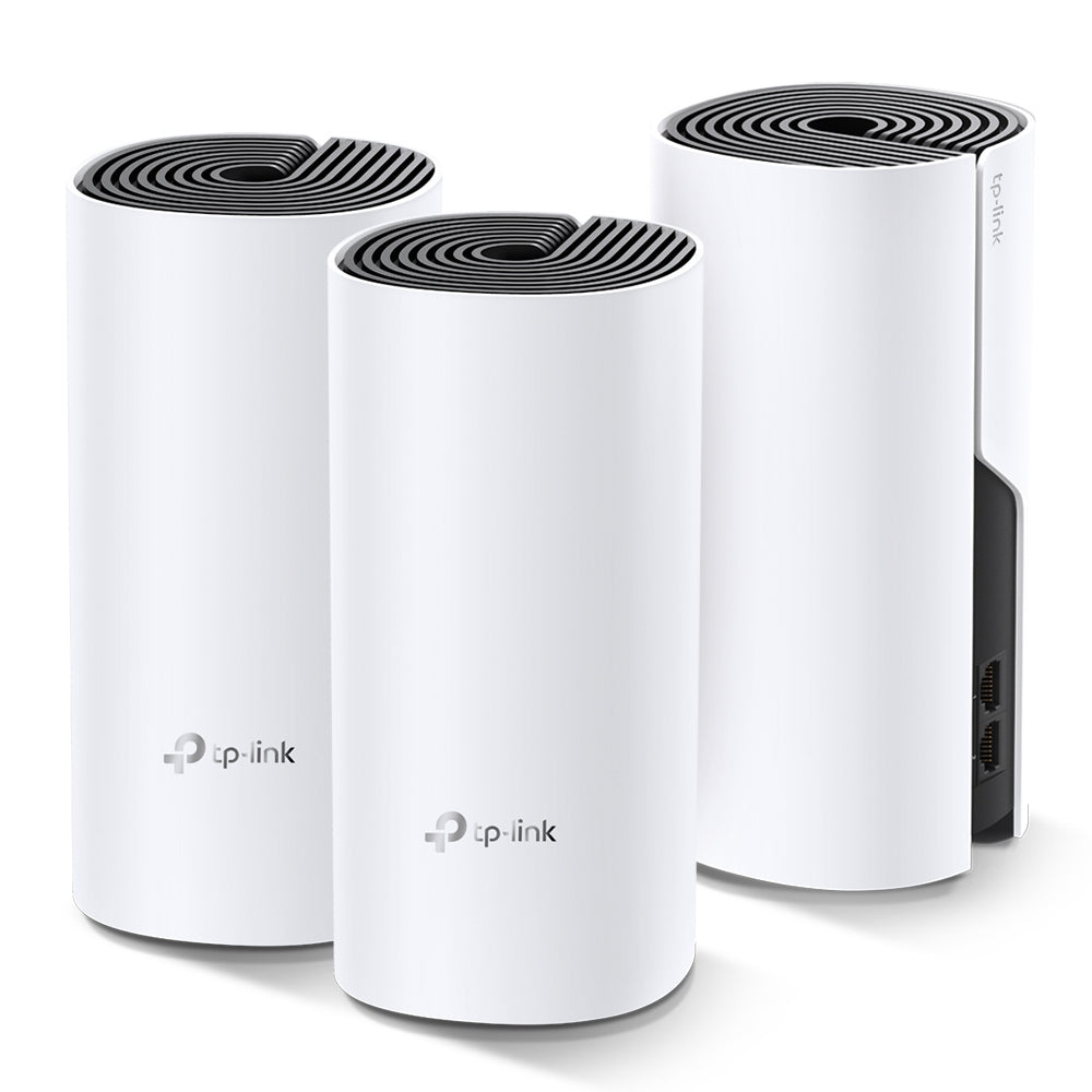 DECO M4 V3 AC1200- 3 PACK ROUTER SISTEMA MESH WIFI5 DUAL BAND - BLANCO TP LINK