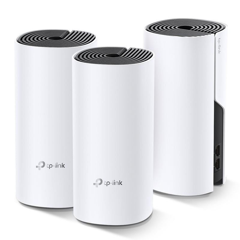 DECO M4 V3 AC1200- 3 PACK ROUTER SISTEMA MESH WIFI5 DUAL BAND - BLANCO TP LINK