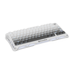 TECLADO MERCURY K1 INALÁMBRICO INGLES GRADIENT WHITE GRAVASTAR