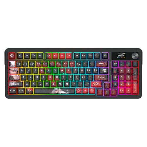 TECLADO ARTEMIS PRO K719AK-RGB-PRO WIRELESS MINT MAMBO SWITCH REDRAGON