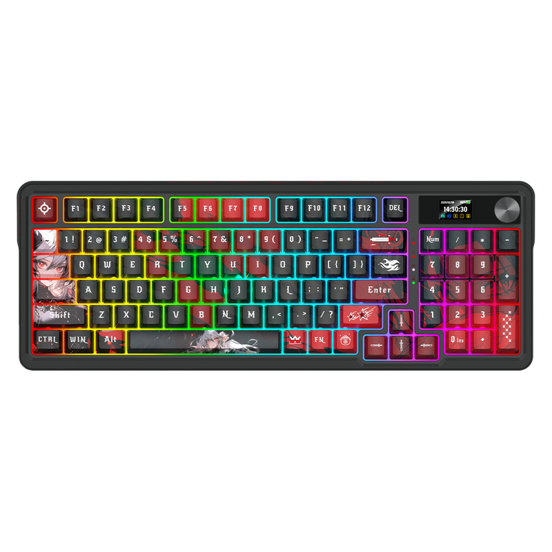 TECLADO ARTEMIS PRO K719AK-RGB-PRO WIRELESS MINT MAMBO SWITCH REDRAGON