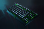 TECLADO BLACKWIDOW V3 TKL MECHANICAL SWITCH GREEN 80M SP