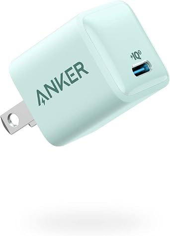 ANKER NANO PRO 20W ADAPTADOR CA - ADAPTADOR UNIVERSAL - PARA IPHONE, IPAD, AIRPOD, APPLE WATCH, IPAD MINI, IPAD PRO, SMARTPHONE, GOOGLE PIXEL - 120 V AC, 230 V AC ENTRADA - 5 V DC, 9 V DC SALIDA - 3A - BLANCO