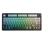 TECLADO F75 RGB INALAMBRICO ESPAÑOL BLACK DEGRADED- REAPER SWITCH