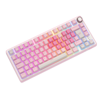 TECLADO R75 CABLEADO PINK MELODY - CREAMY SWITCH ROYAL KLUDGE